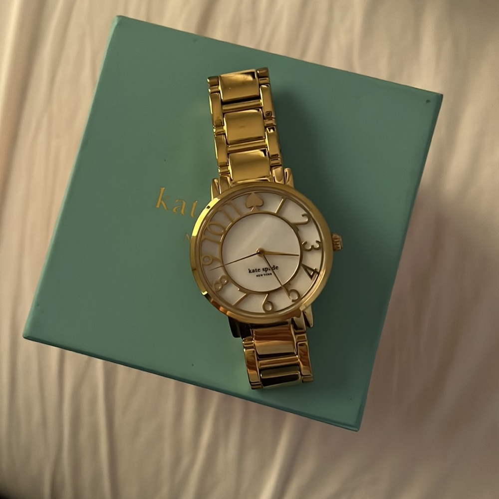 KATE SPADE NEW YORK GOLD WOMENS WATCH